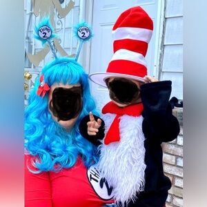 Cat and the hat 3 t costume says fits 2t to 4t
